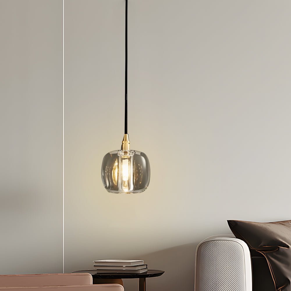 Spiral Crystal Cube Pendant Light Dimmable Chandelier Staircase
