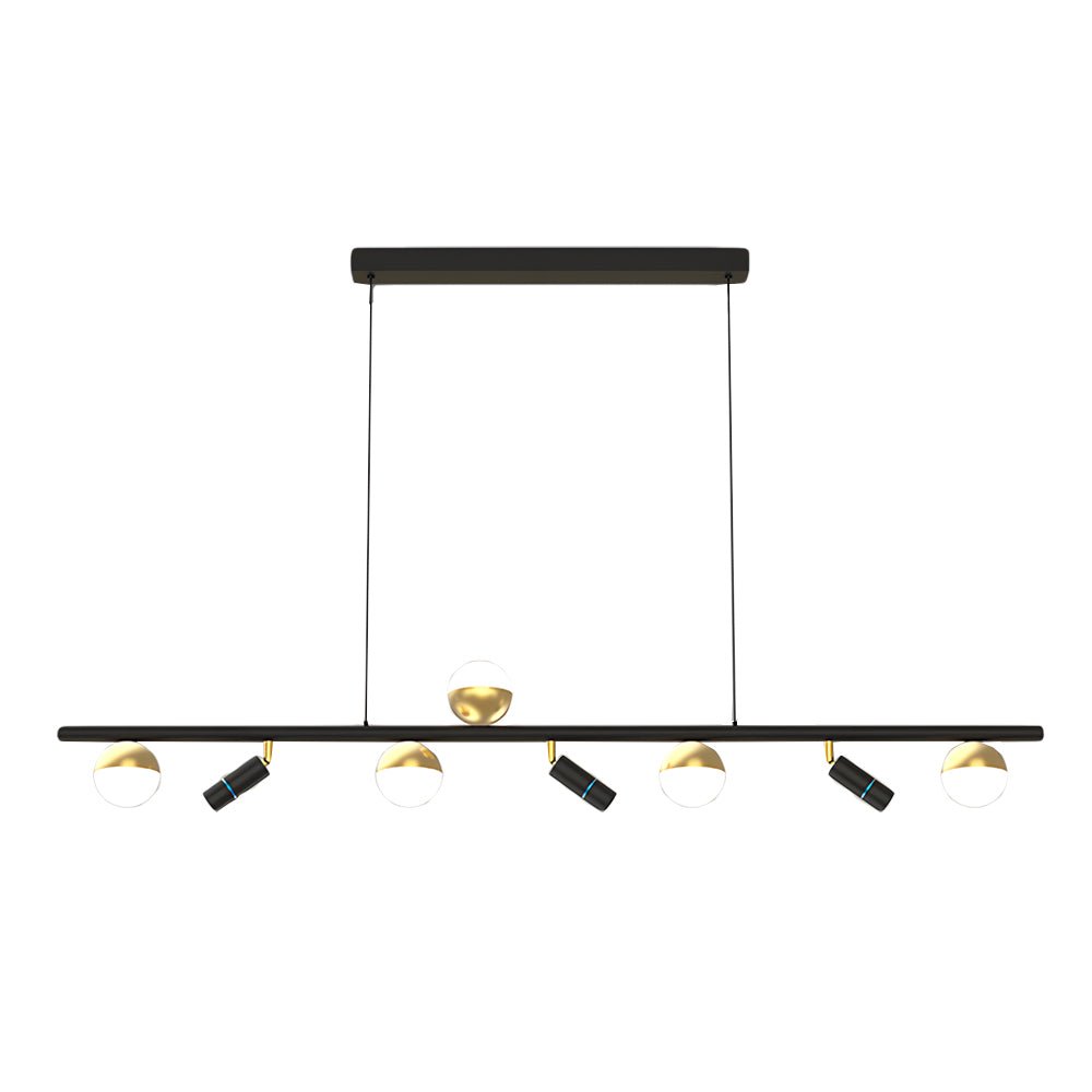 Modern Linear LED Pendant Light with 3-Step Dimming