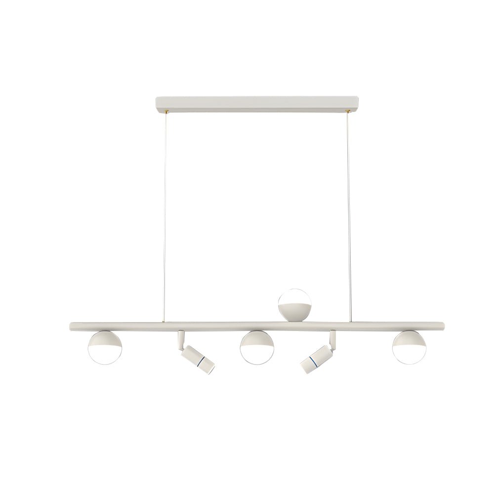 Modern Linear LED Pendant Light with 3-Step Dimming