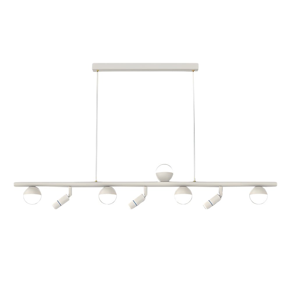 Modern Linear LED Pendant Light with 3-Step Dimming