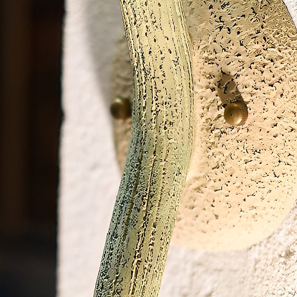 Lotus Flower Wall Sconce Modern Resin Light Fixture