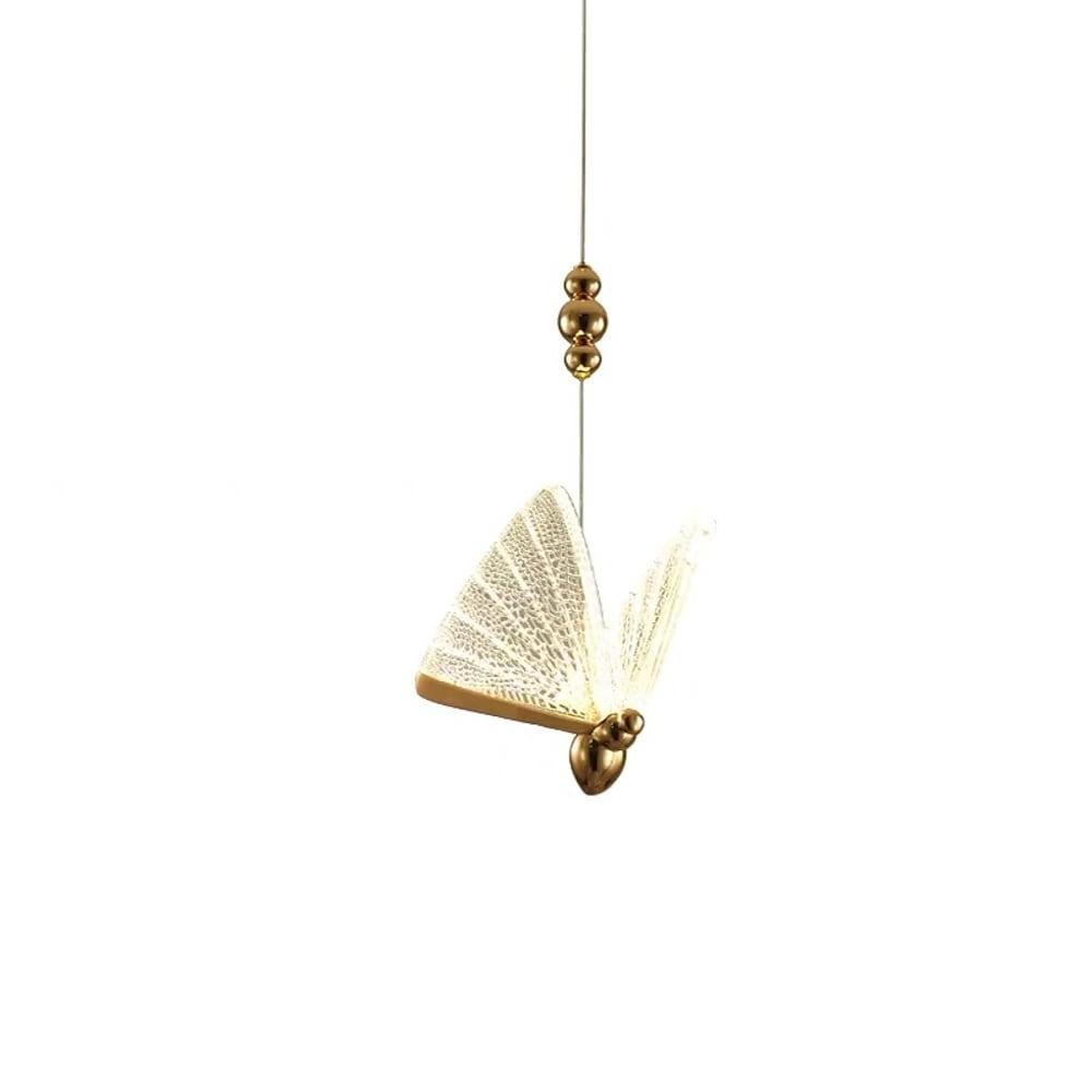 Butterfly Design LED Pendant Light Modern Acrylic Hanging Lamp