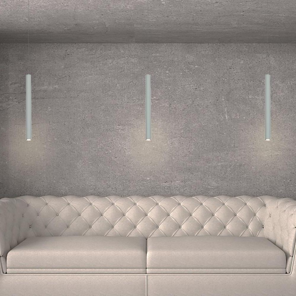 Mini Elongated Cylinder LED Pendant Light – Modern Aluminum