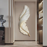Modern Feather LED Wall Light with Remote Control