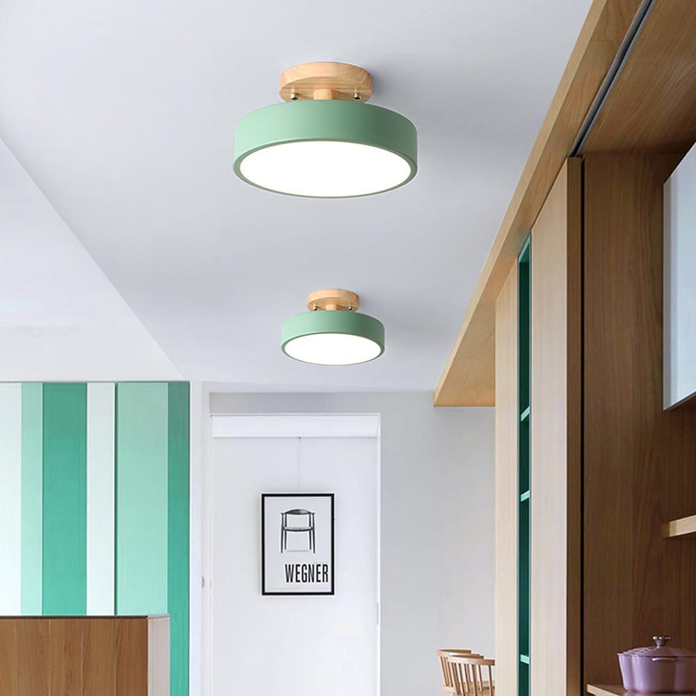 Modern LED Flush Mount Ceiling Light - 3 Step Dimming