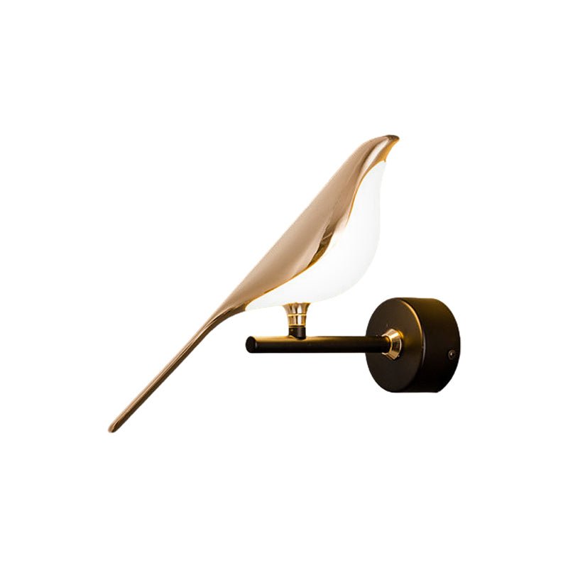Adjustable Bird Wall Sconce with LED Dimmable & Remote Control