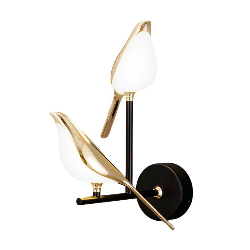 Adjustable Bird Wall Sconce with LED Dimmable & Remote Control