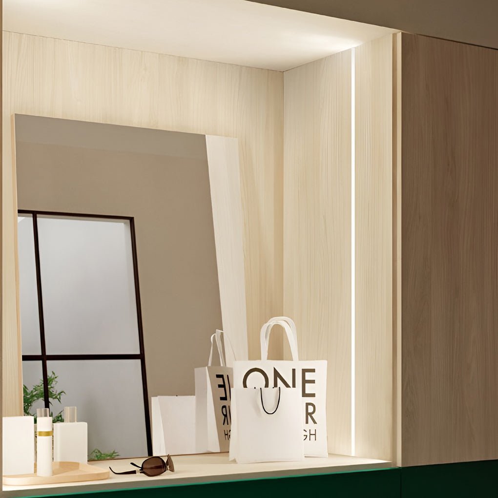 Recessed LED Strip Light - Modern Under Cabinet Linear Lighting