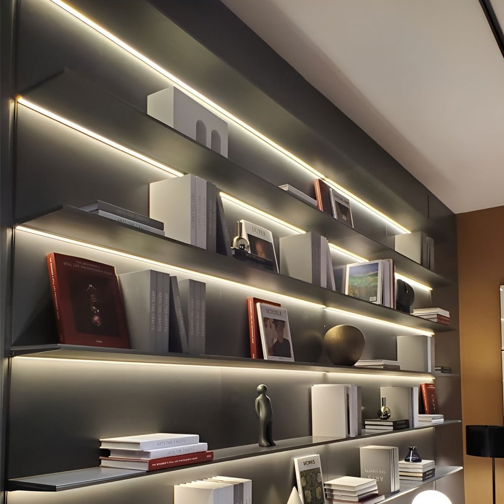 Recessed LED Strip Light - Modern Under Cabinet Linear Lighting