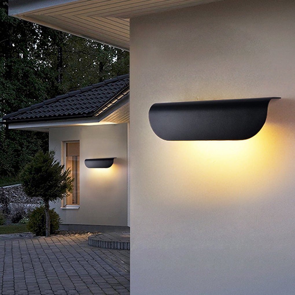 Arc Waterproof LED Wall Lamp - Aluminum Outdoor Indoor Sconce