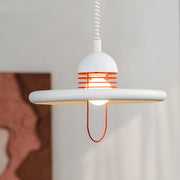 Modern Nordic Flying Saucer Pendant Light with 3-Step Dimming