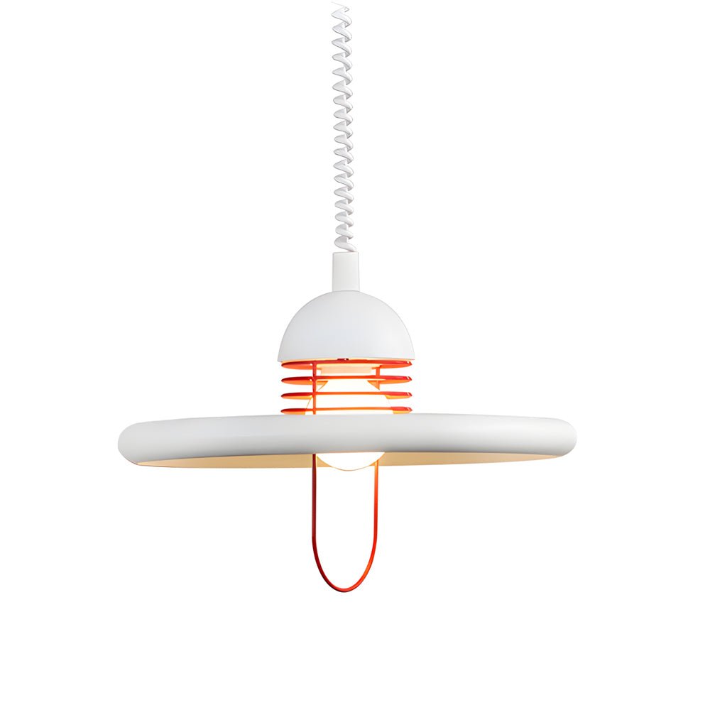 Modern Nordic Flying Saucer Pendant Light with 3-Step Dimming