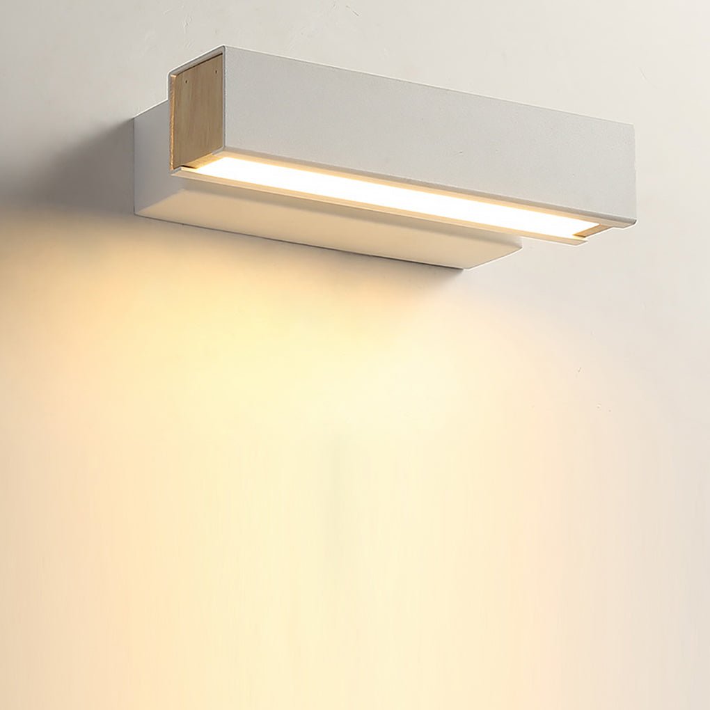 Modern Rotatable LED Wall Sconce with Acrylic Shade