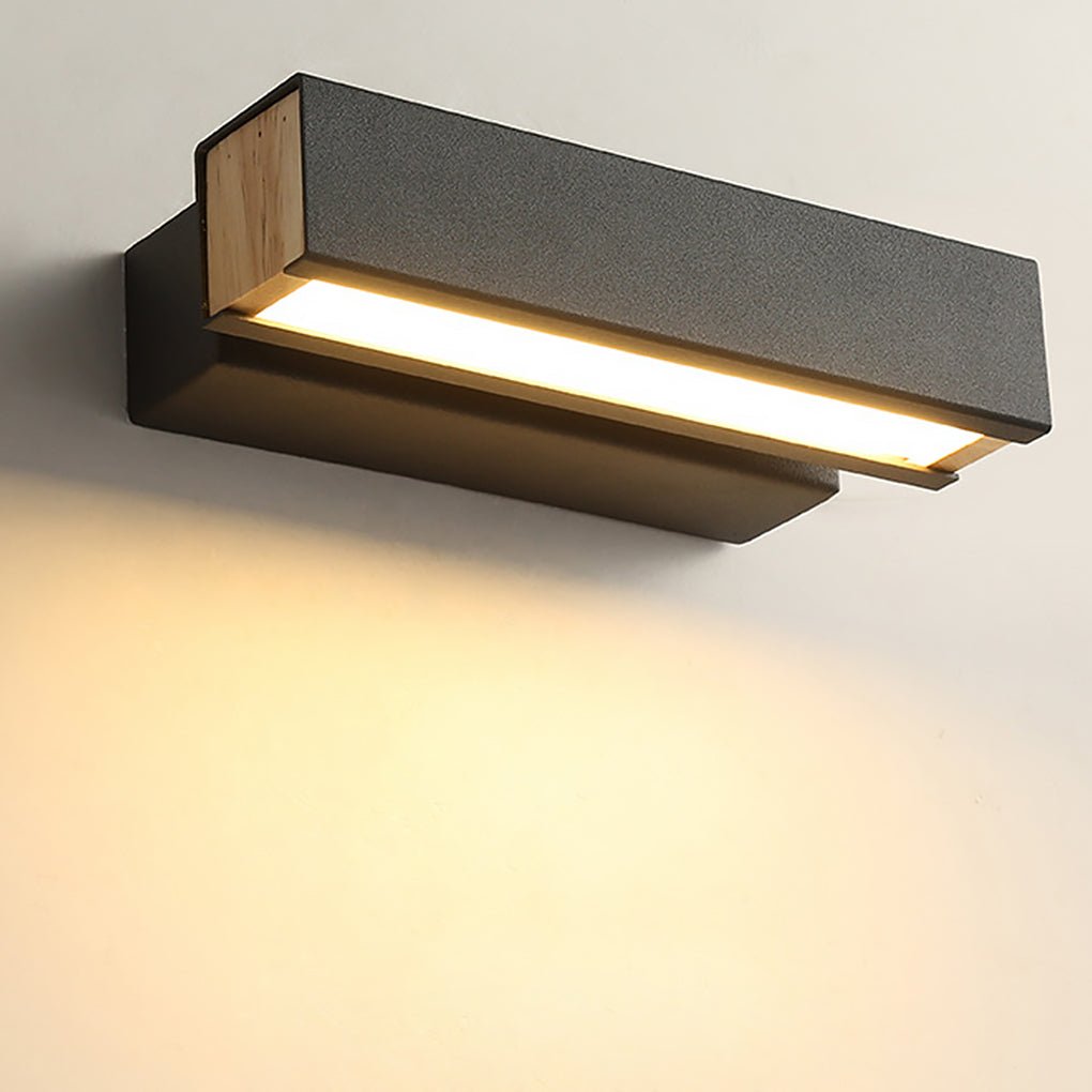 Modern Rotatable LED Wall Sconce with Acrylic Shade