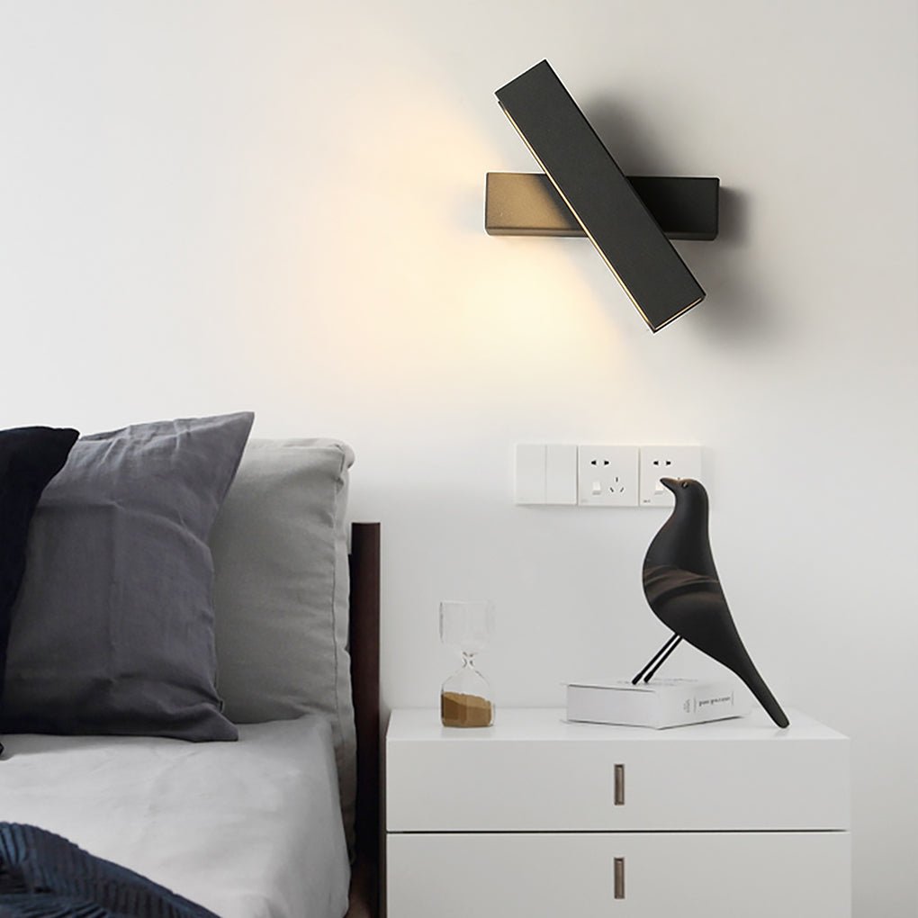 Modern Rotatable LED Wall Sconce with Acrylic Shade