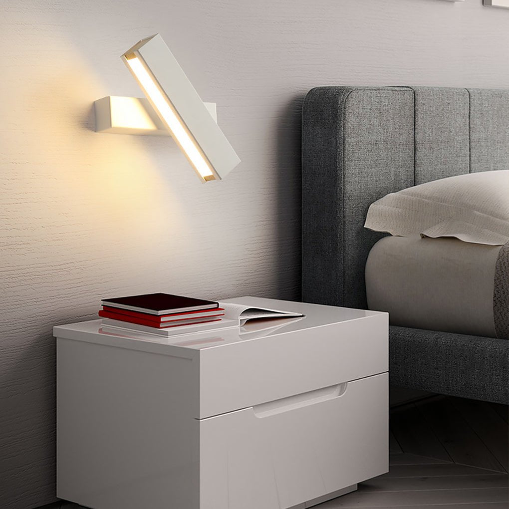 Modern Rotatable LED Wall Sconce with Acrylic Shade
