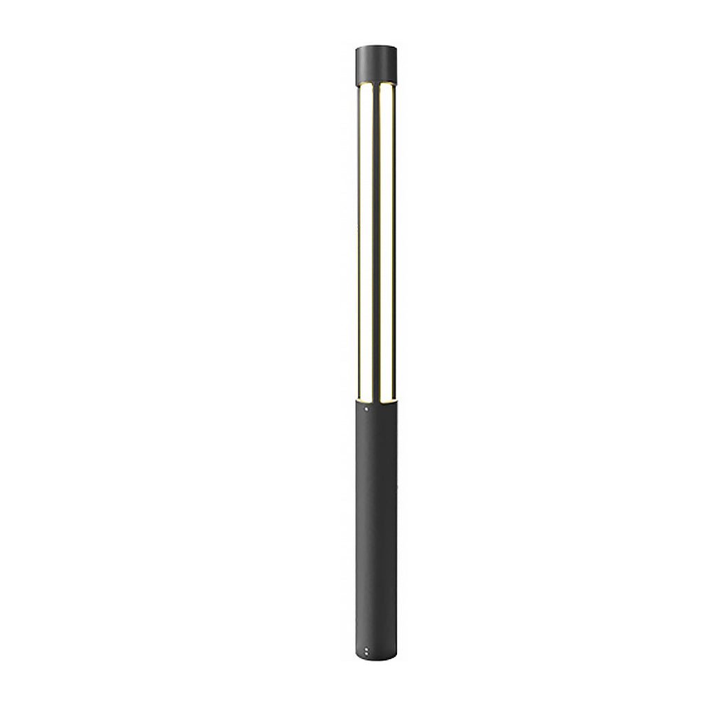 Modern Cylinder Bollard Light - LED Outdoor Landscape Lighting