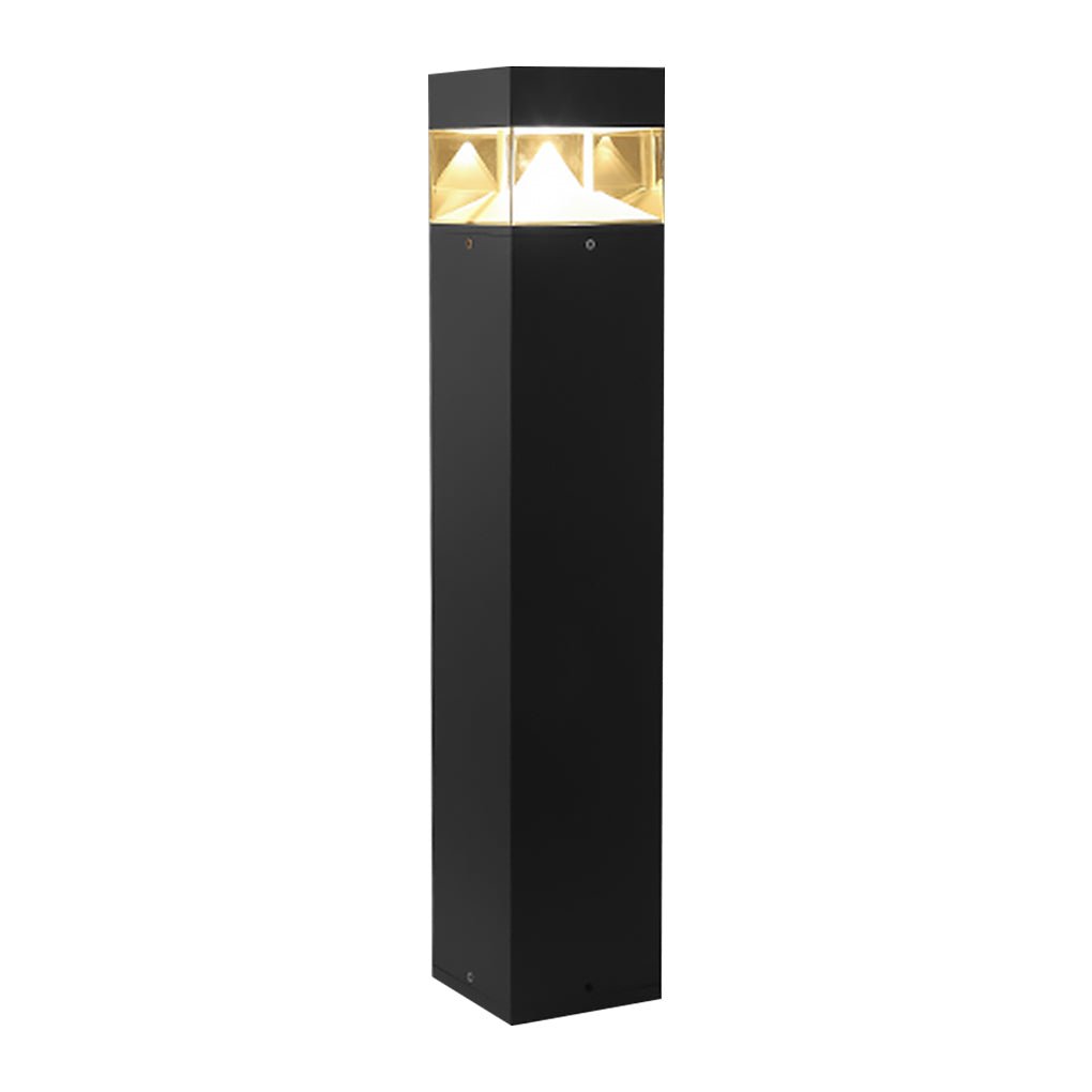 Minimalist LED Aluminum Bollard Light for Outdoor Landscapes