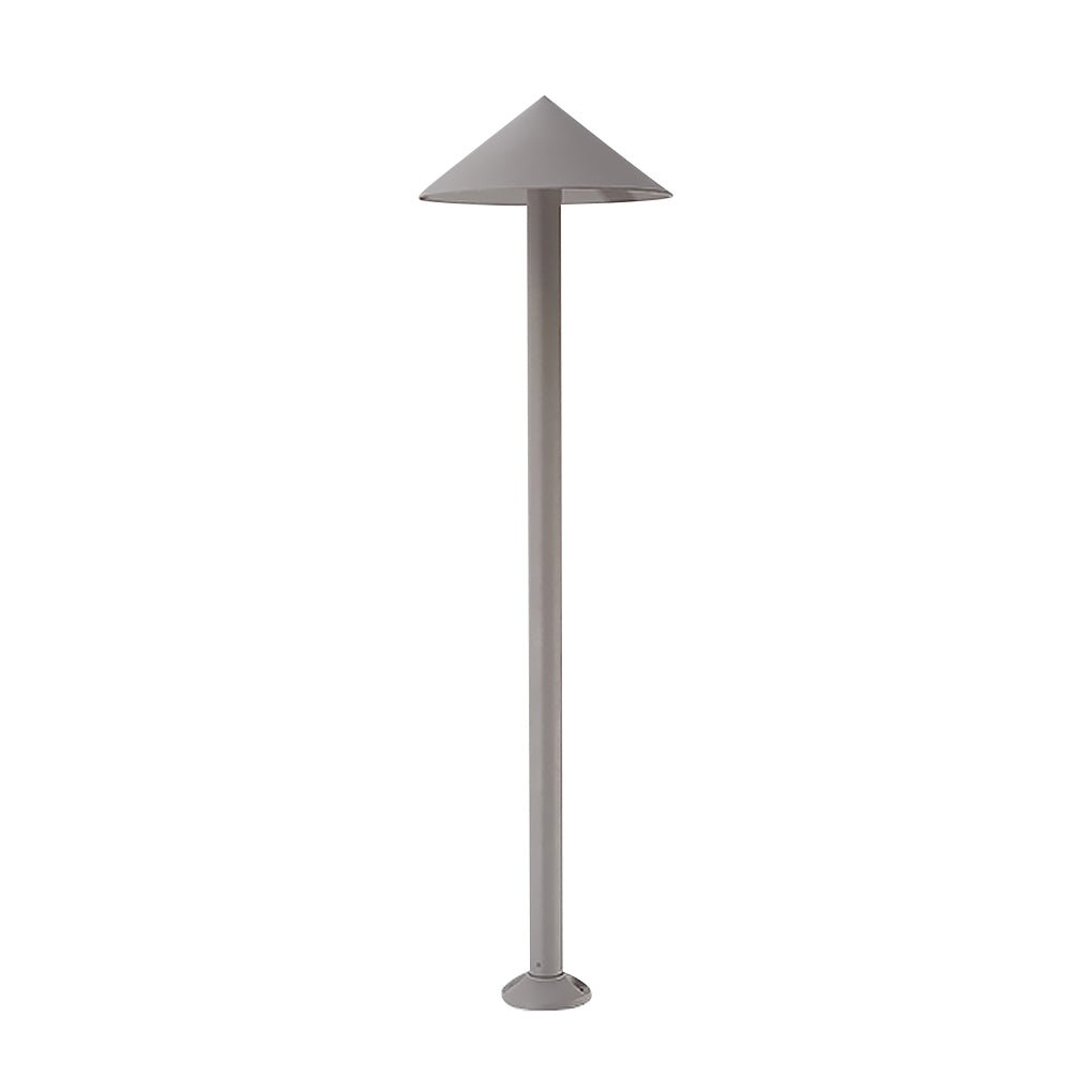 Modern Umbrella-Shaped LED Post Light for Outdoor Pathways