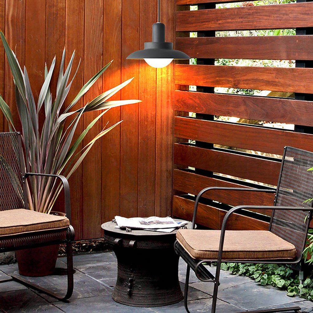 Industrial Waterproof LED Pendant Light for Outdoor Spaces