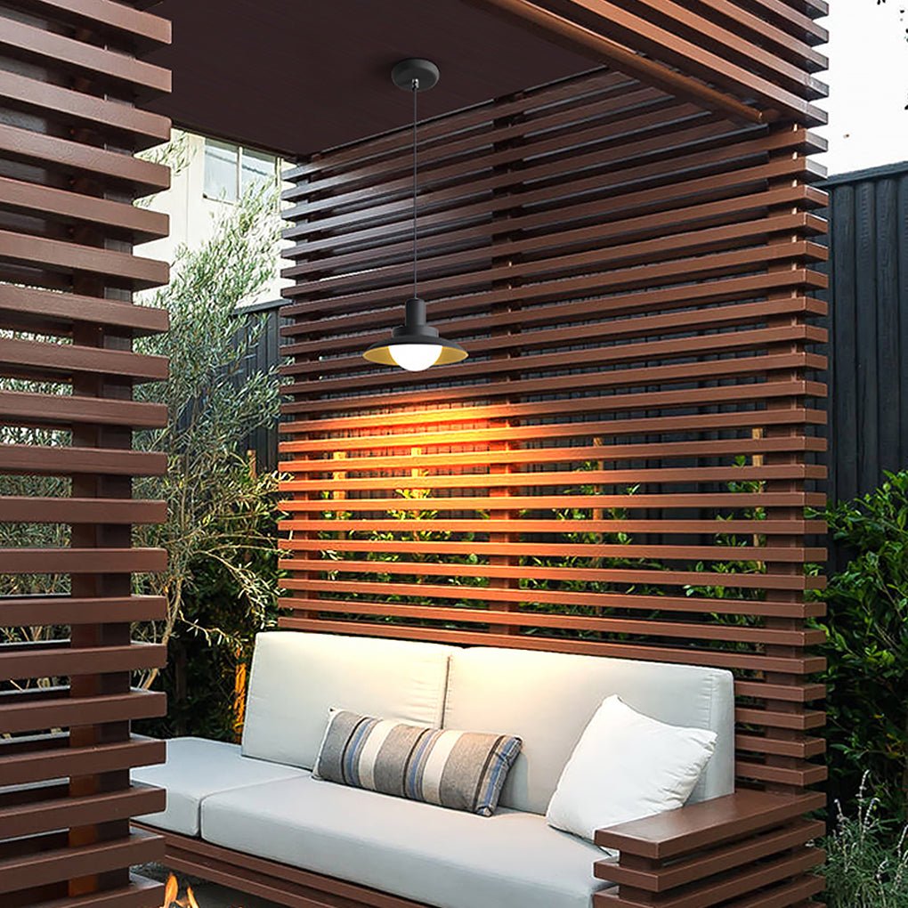Industrial Waterproof LED Pendant Light for Outdoor Spaces