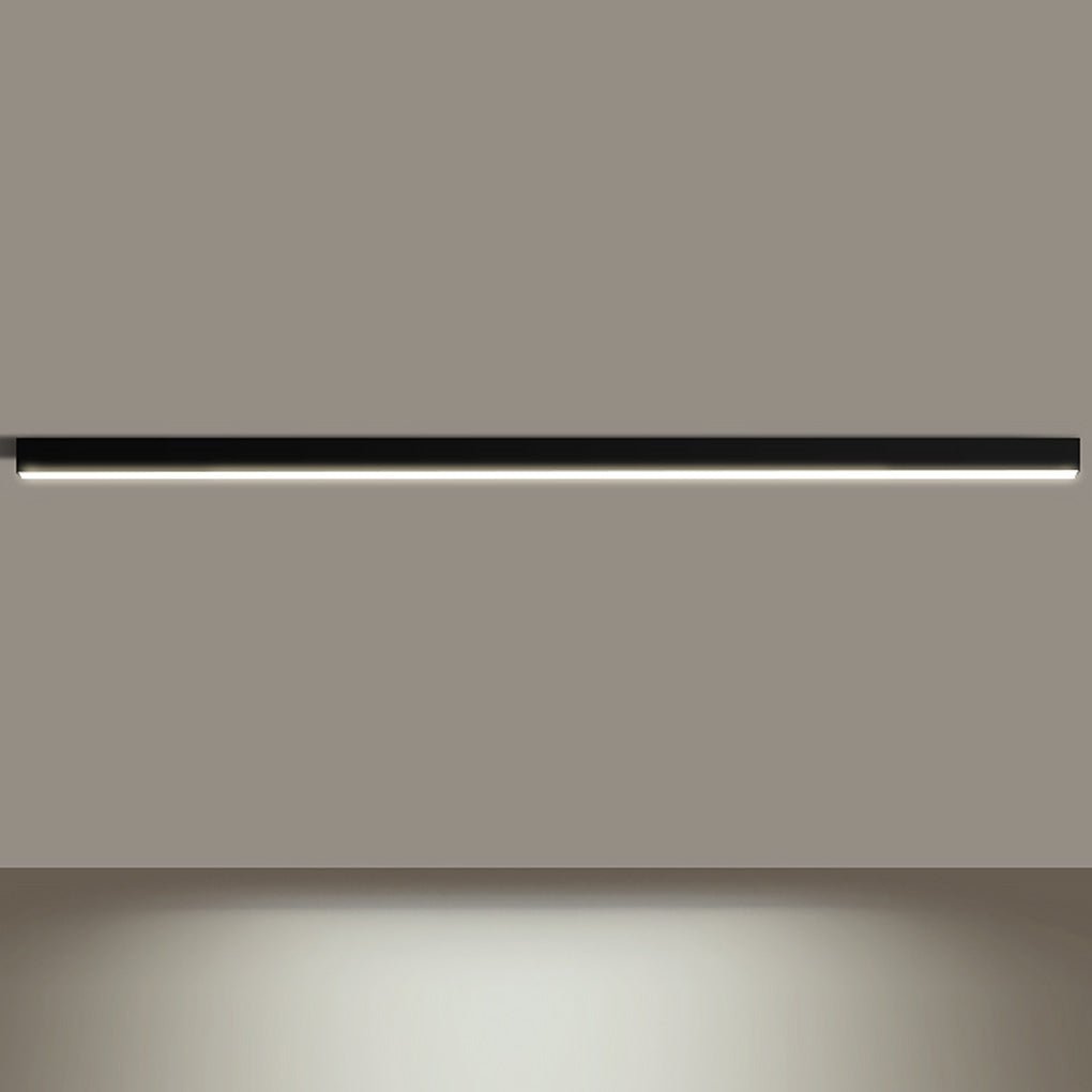 Minimalist LED Strip Ceiling Light with Remote Control & Dimming