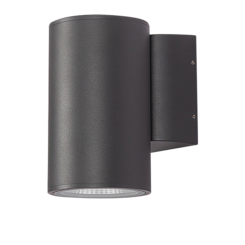 Modern Bi-Directional LED Outdoor Wall Light – Aluminum & Glass