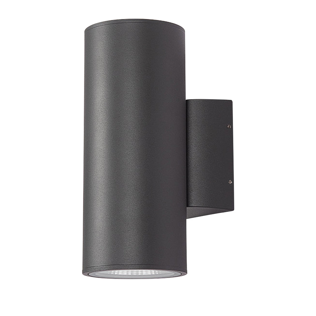 Modern Bi-Directional LED Outdoor Wall Light – Aluminum & Glass