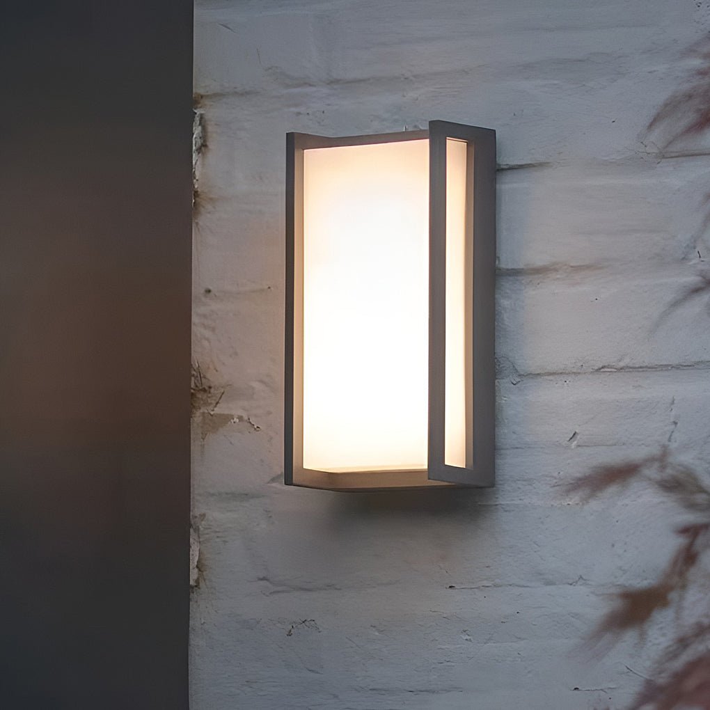 Modern Waterproof LED Outdoor Wall Light - Aluminum Alloy Sconce