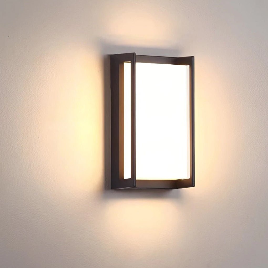 Modern Waterproof LED Outdoor Wall Light - Aluminum Alloy Sconce