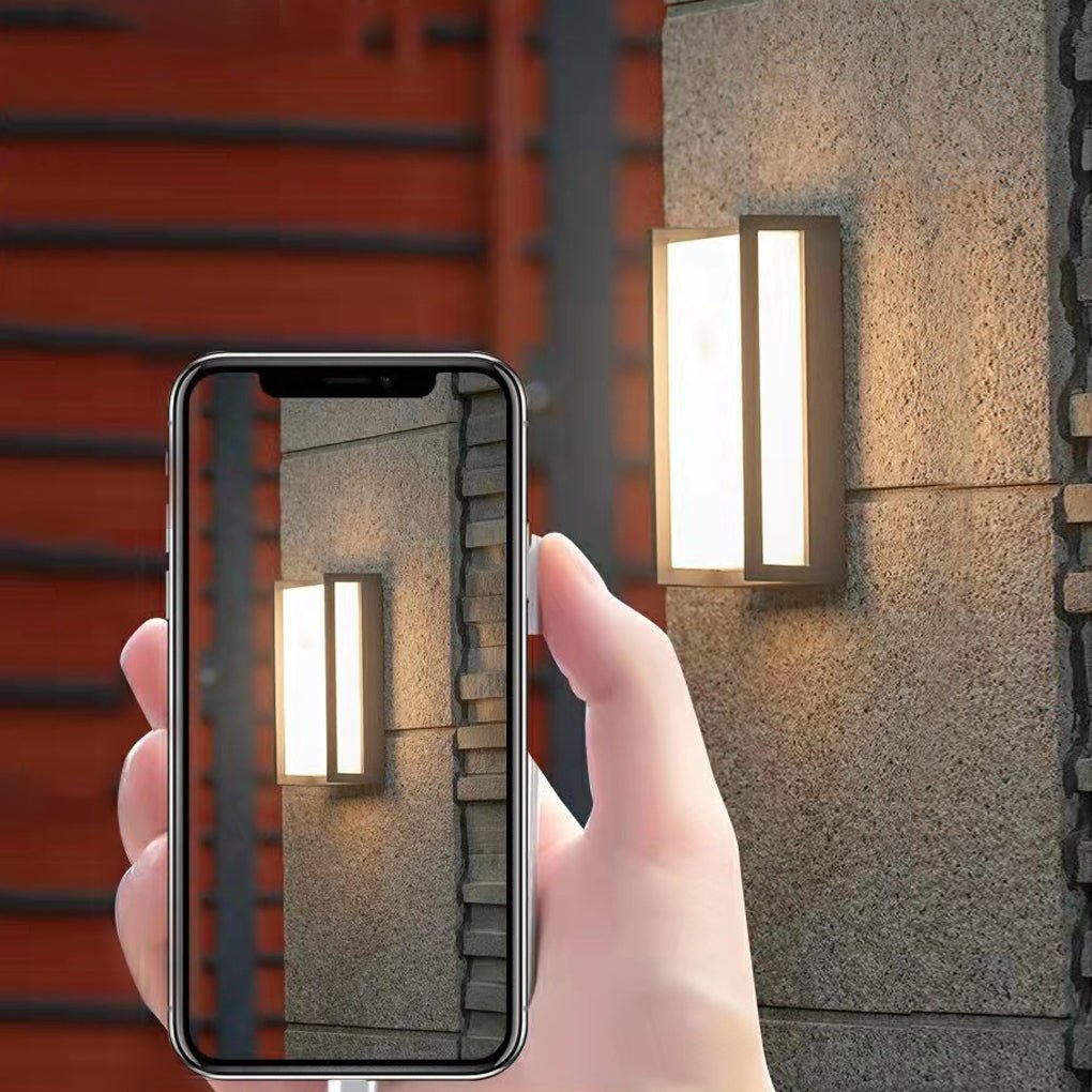 Modern Waterproof LED Outdoor Wall Light - Aluminum Alloy Sconce
