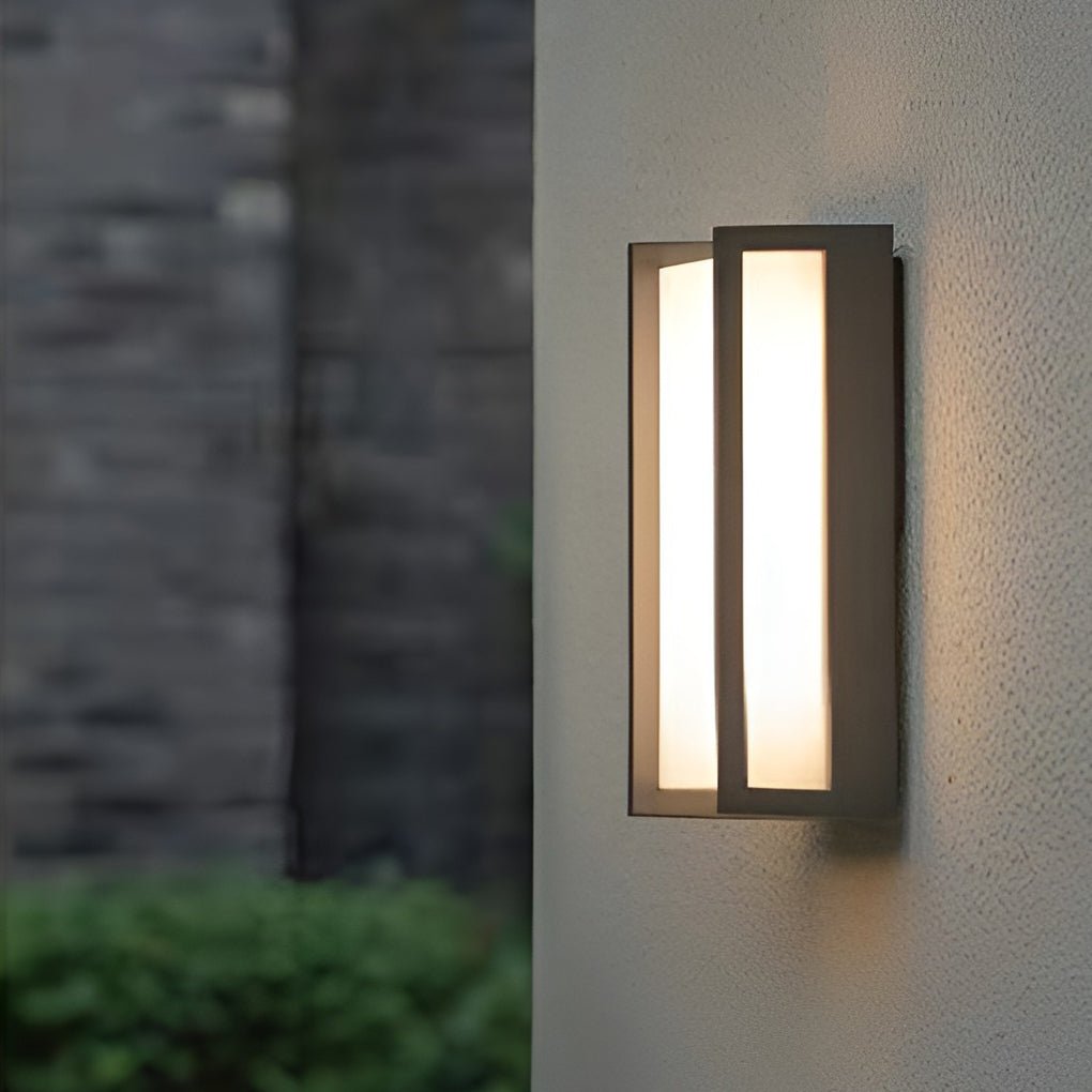 Modern Waterproof LED Outdoor Wall Light - Aluminum Alloy Sconce