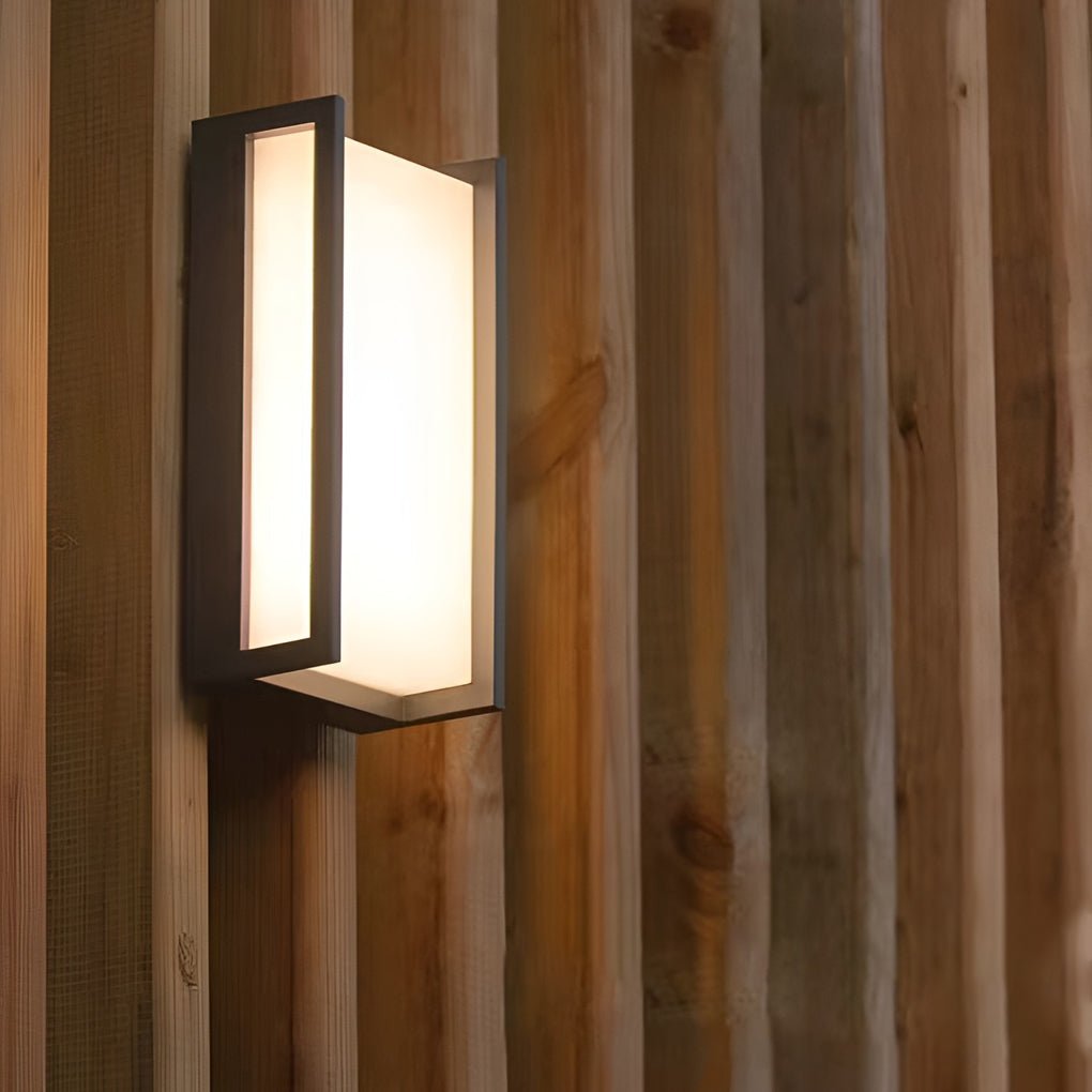 Modern Waterproof LED Outdoor Wall Light - Aluminum Alloy Sconce