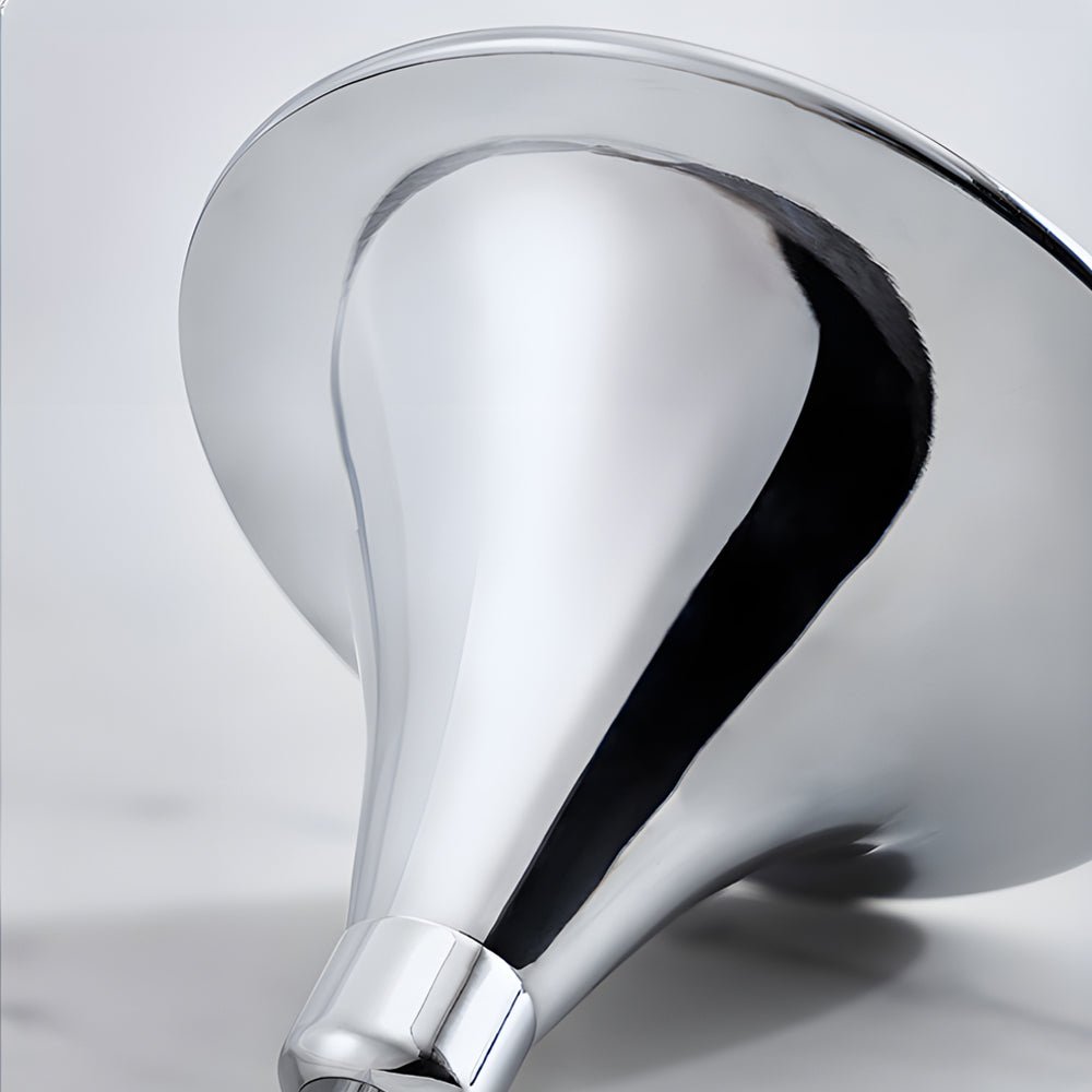 Modern Teardrop Glass Pendant Light with Adjustable Height