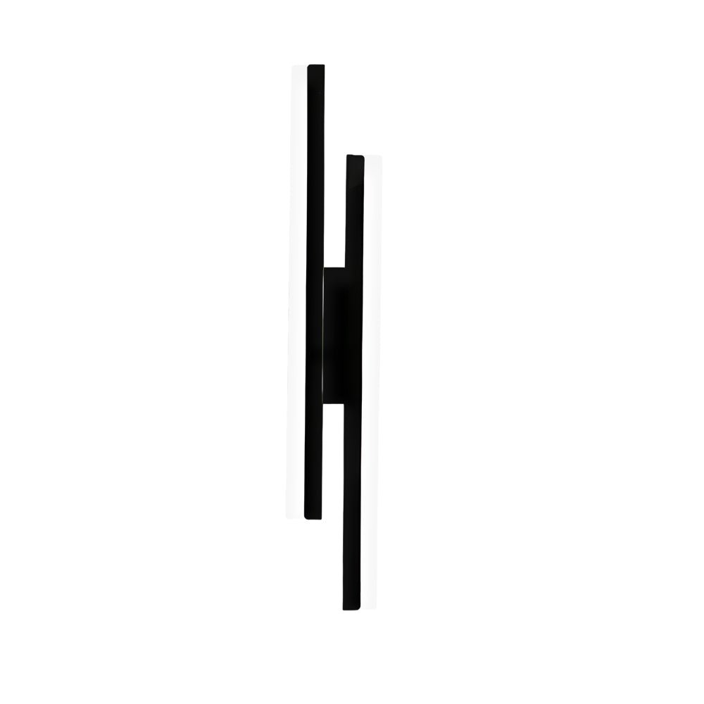 Modern 2-Light Linear LED Wall Sconce with 3-Step Dimming
