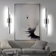Modern 2-Light Linear LED Wall Sconce with 3-Step Dimming