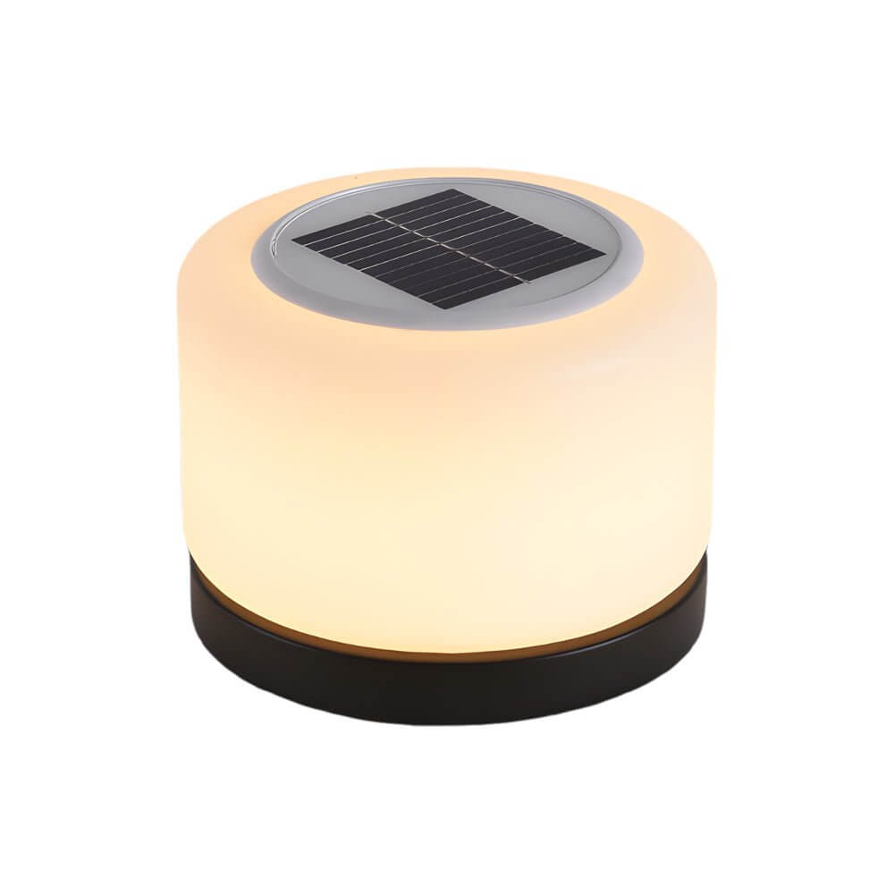 Modern Cylindrical LED Dimmable Post Lamp for Outdoor Pillar Tops