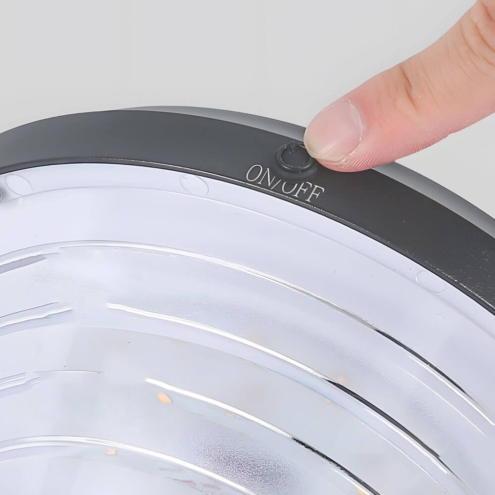 Modern Black LED Solar Pathway Light 27.6-Inch Aluminum Outdoor
