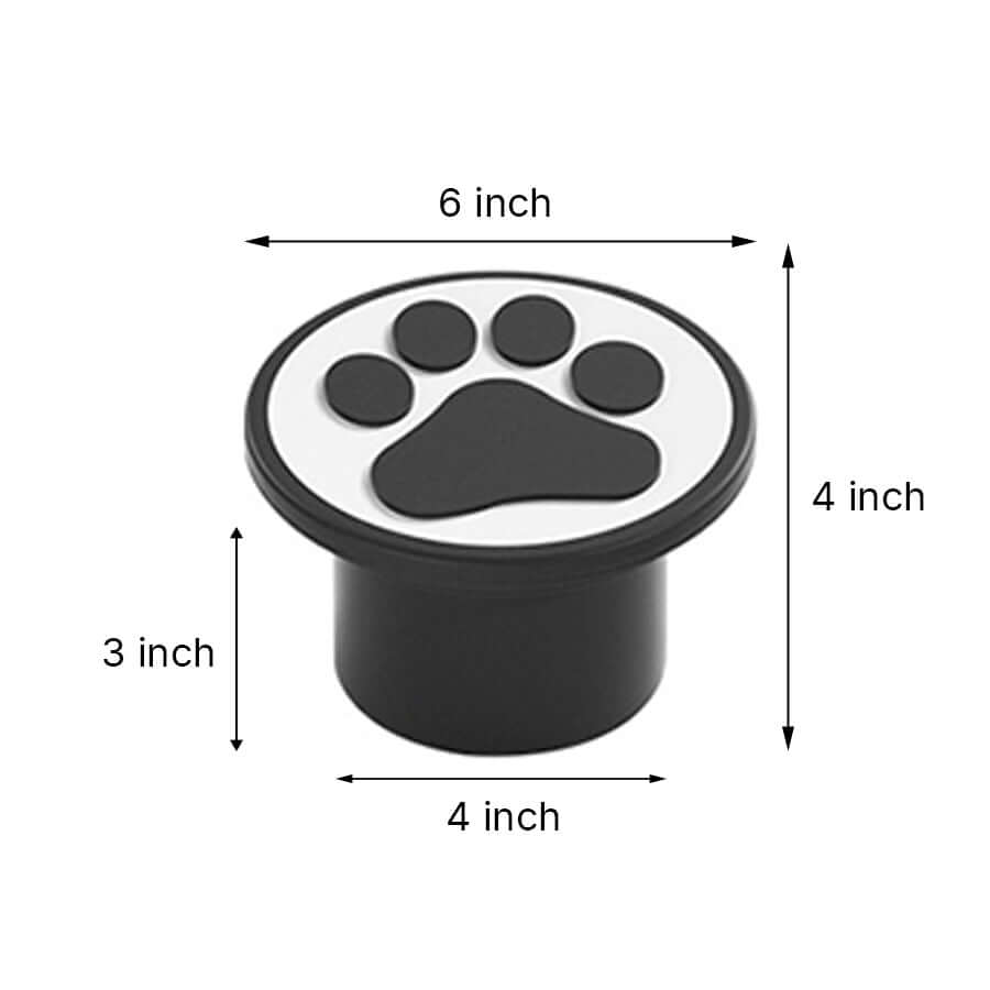 Cat Paw Print LED Recessed Deck Lights - Outdoor Ground Lighting