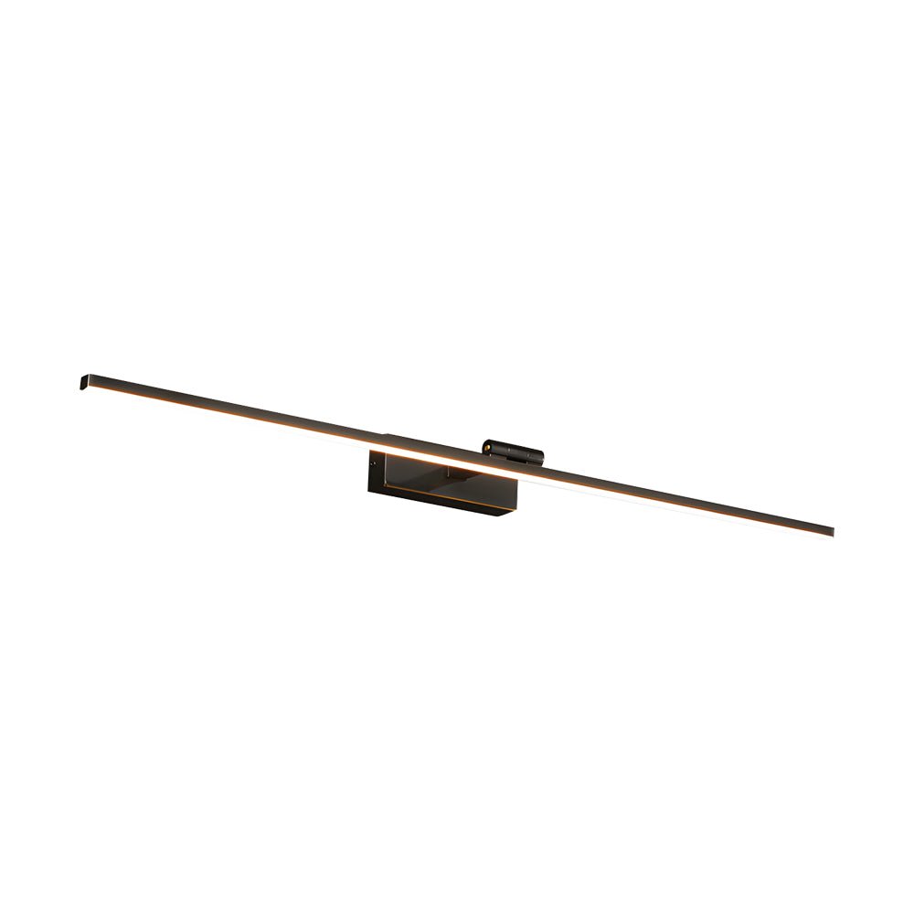 Modern Adjustable LED Bathroom Vanity Light with Copper Finish
