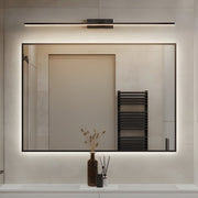 Modern Adjustable LED Bathroom Vanity Light with Copper Finish