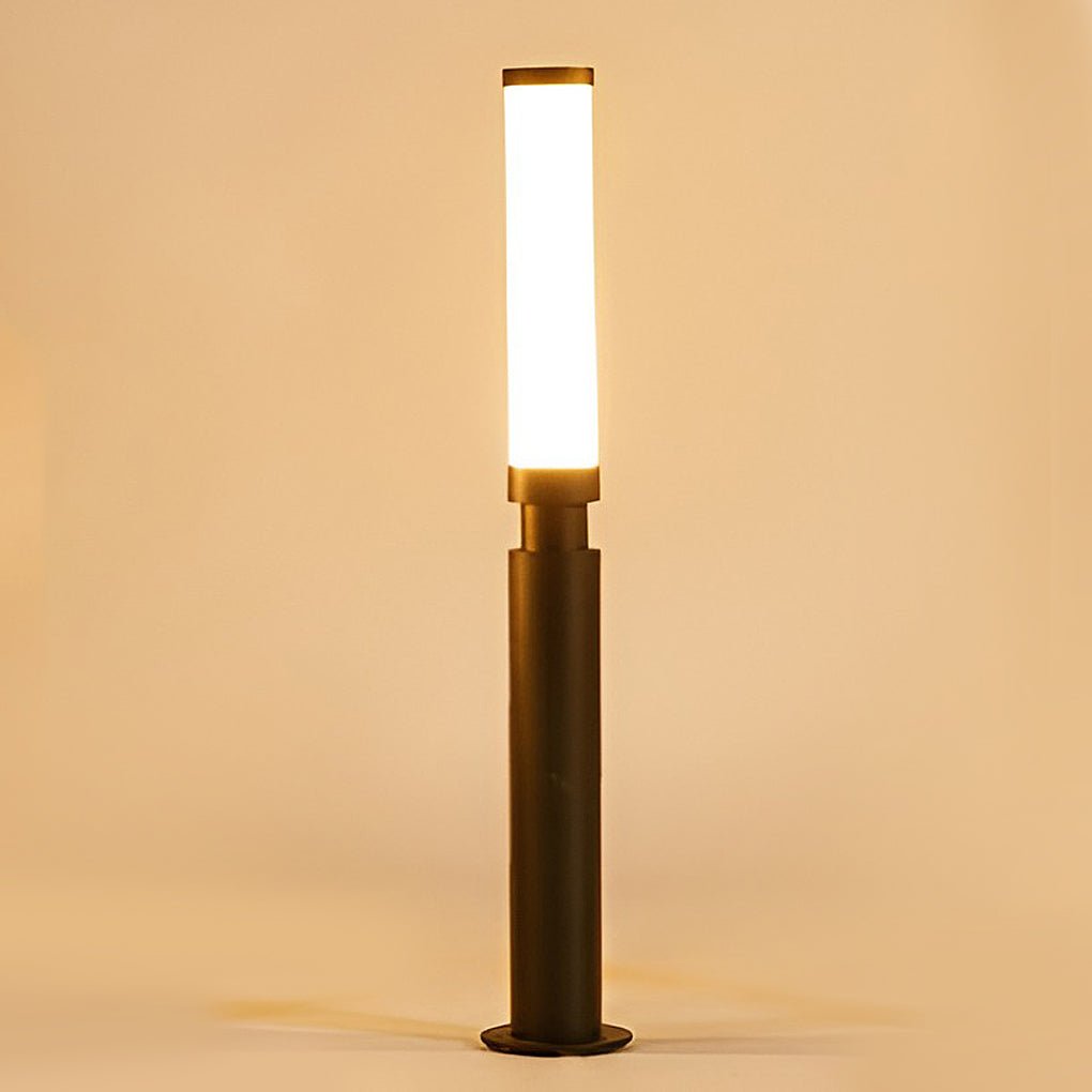 Modern LED Bollard Light Waterproof Aluminum Pathway Garden Light