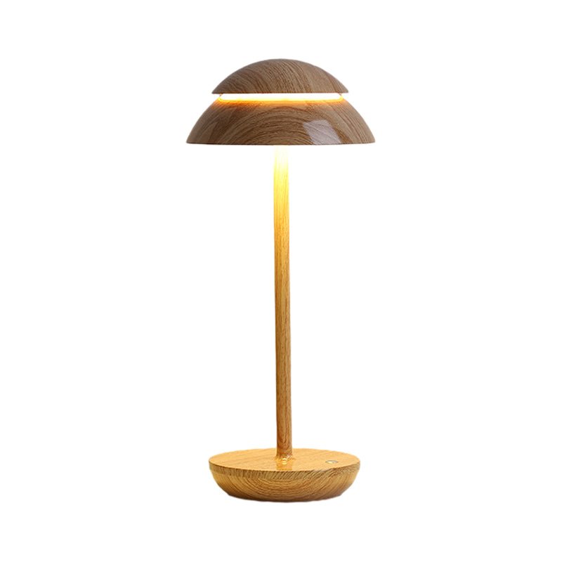 Modern Double Dome LED Table Lamp Touch Dimmable Rechargeable