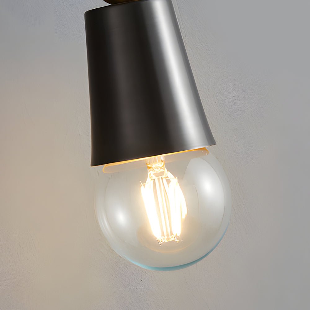Spindle Pendant Light - Copper & Glass - Modern Minimalist