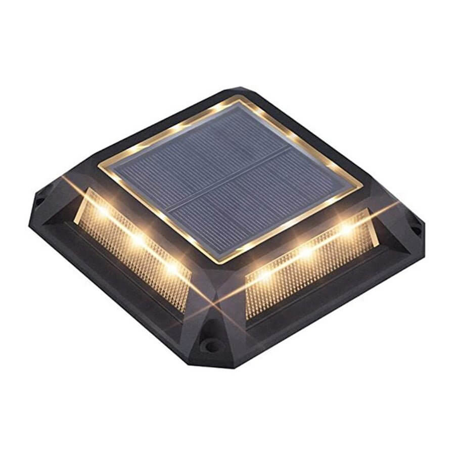 Heavy-Duty Solar Deck Lights Waterproof LED Path Lighting