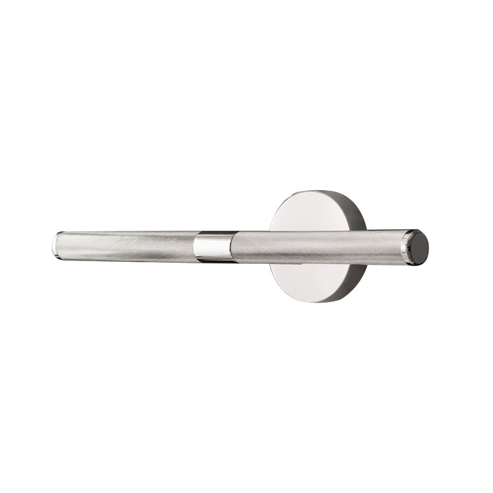 Modern Knurled Texture LED Vanity Light with Swiveling Head