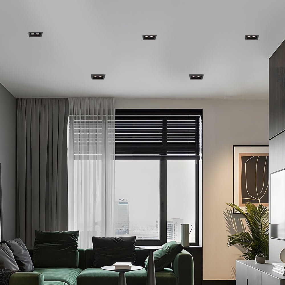 Modern Linear Recessed LED Downlight – 1/2/5/10/15 Lights