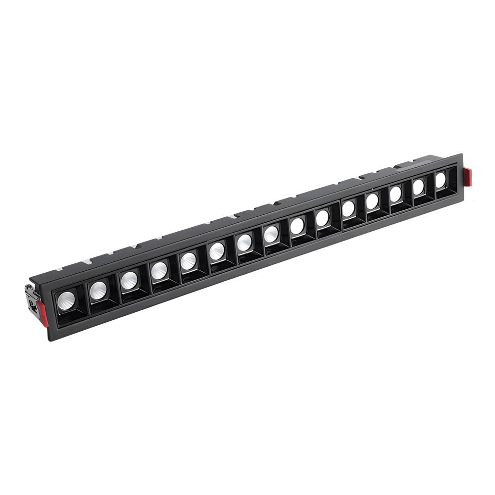 Modern Linear Recessed LED Downlight – 1/2/5/10/15 Lights