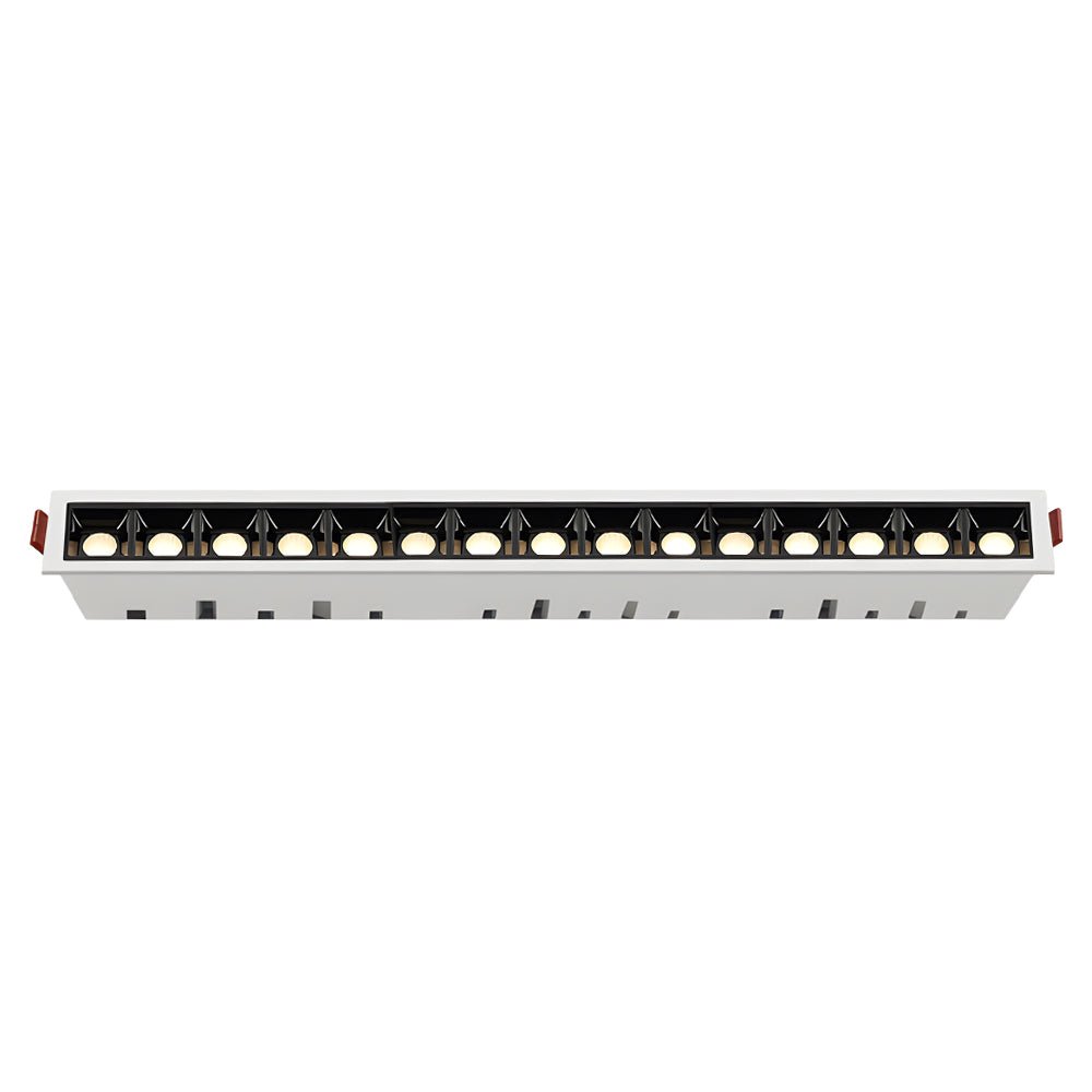 Modern Linear Recessed LED Downlight – 1/2/5/10/15 Lights