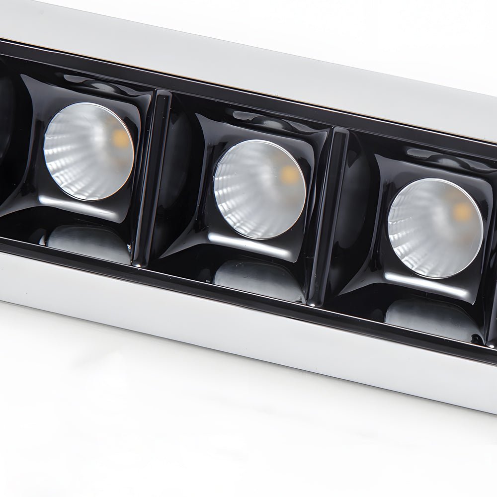 Modern Linear Recessed LED Downlight – 1/2/5/10/15 Lights